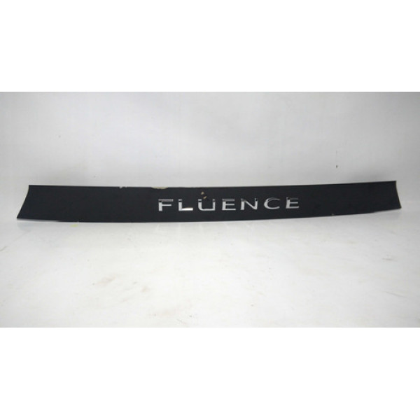 Moldura Tampa Traseira Fluence Original 11/15 C/ Detalhes  