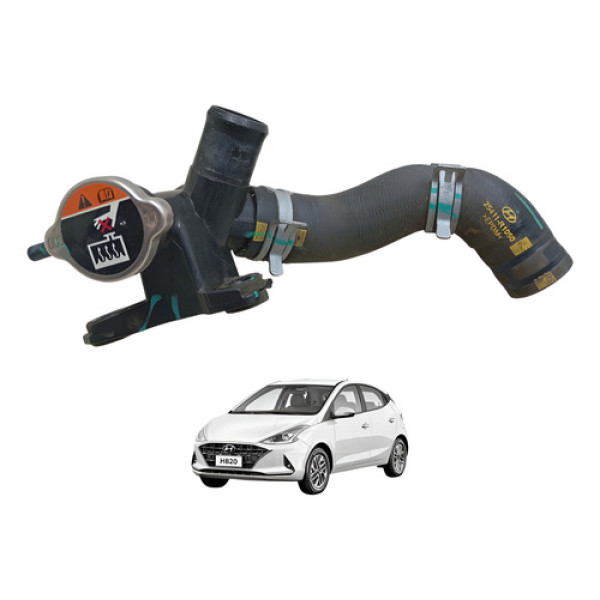 Flange Mangueira Radiador Hb20 1.0 2020 2021 2022 Original