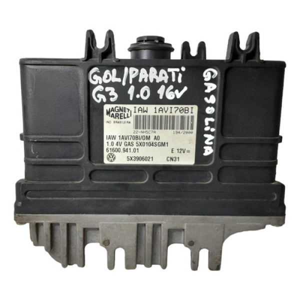 Módulo De Injeção Gol Parati G3 1.0 16v Iaw1avi70bi Gasolina
