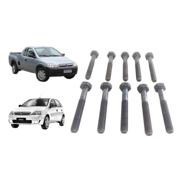 Kit Parafuso Mancal Meriva Montana 1.8 2003 A 2010