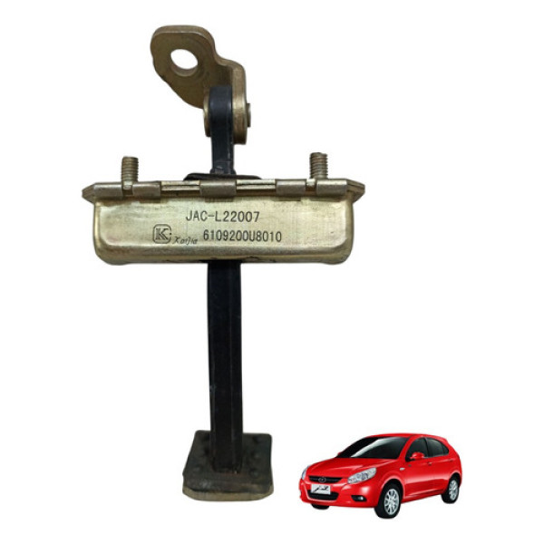 Limitador Porta Jac J3 Dianteira 2010 2011 2012 2013