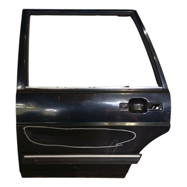 Porta Santana Quantum Tras Esq 1984 1985 1986 1987 A 1991 Traseira Esquerdo Preto