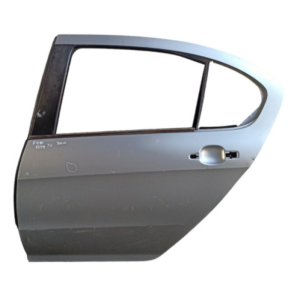 Porta Traseira Esquerda Peugeot 408 2011 A 2018 Detalhes Traseira Esquerdo Prata