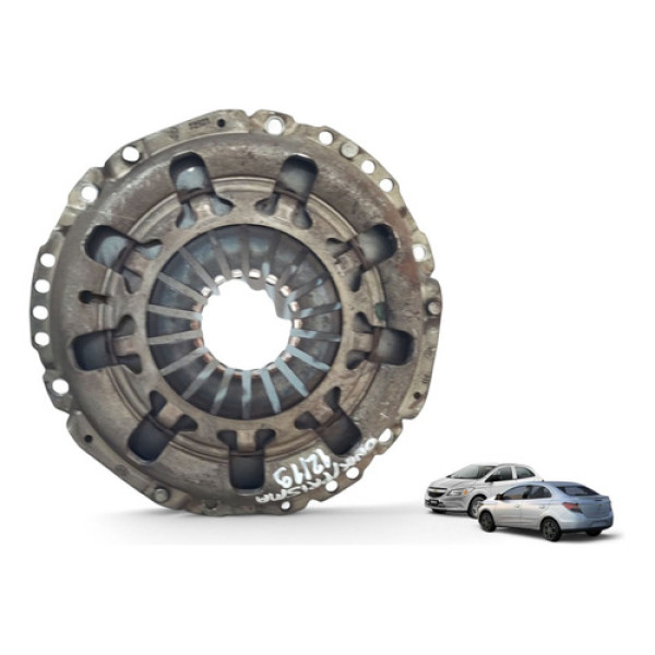 Disco Platô Embreagem Onix Prisma 2012 A 2019 Cinza