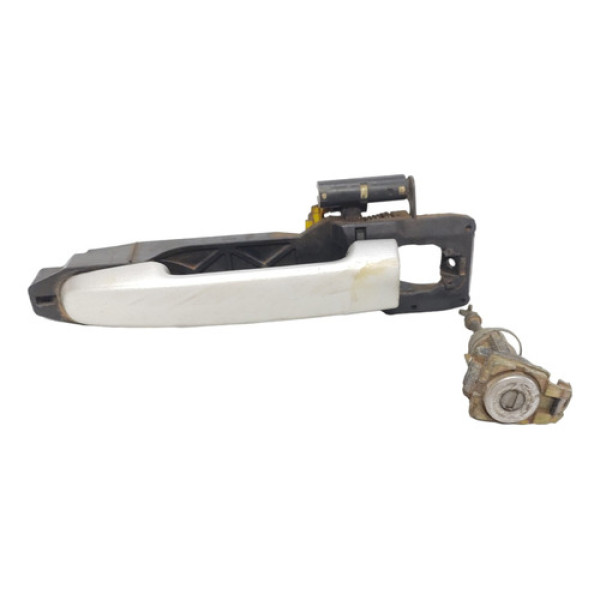 Maçaneta Externa Dianteira Esquerda Corolla 03 A 8 Branco Dianteira