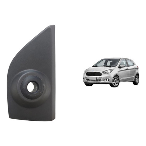 Moldura Interno Retrovisor Manual Direito Ka 2014 A 2021 Preto