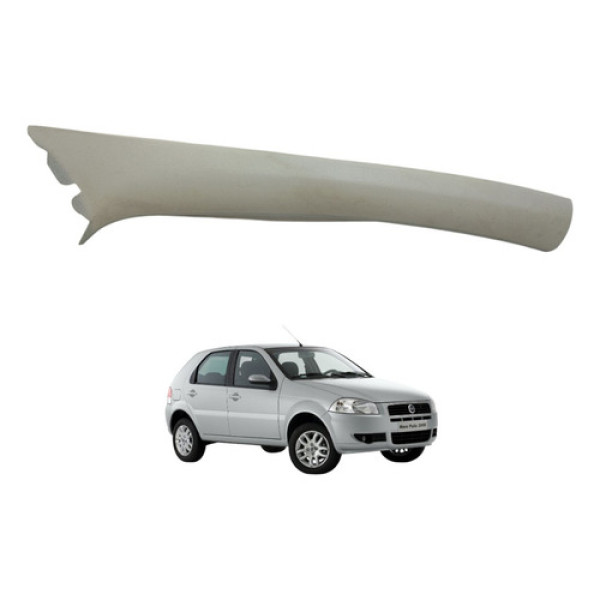 Moldura Coluna Parabrisa Ld Palio Siena Strada 2009 A 2012