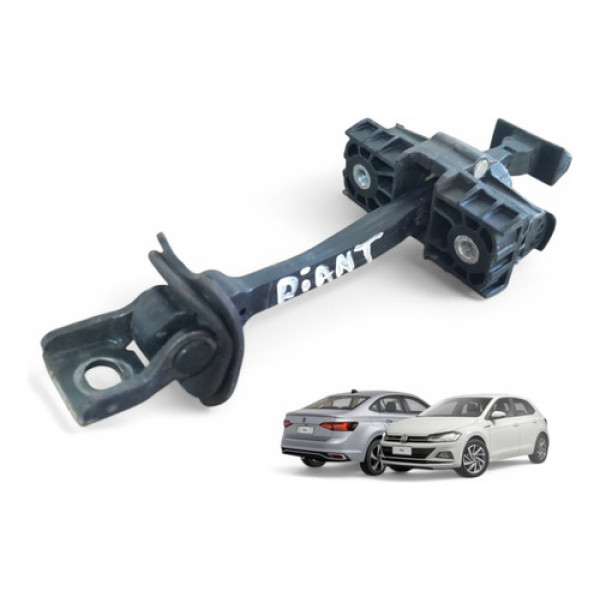 Limitador Porta Dianteira Polo Virtus 2017 A 2022 6ea837249