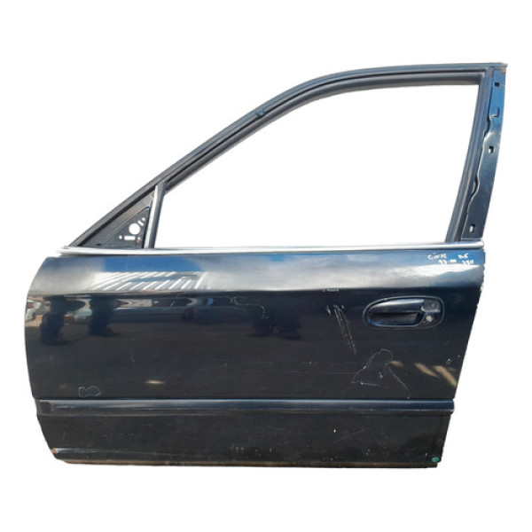 Porta Dianteira Esquerda Honda Civic 1997 A 2000 Preto Esquerdo Dianteira