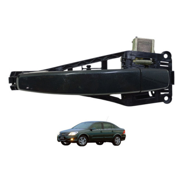 Maçaneta Tras Vectra Sedan Esq 2007 2008 2009 2010 2011 Verde Traseira