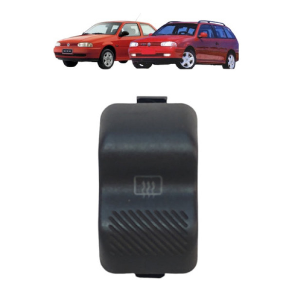 Botão Desembaçador Traseiro Vidro Vw Gol Parati 1995 A 2000