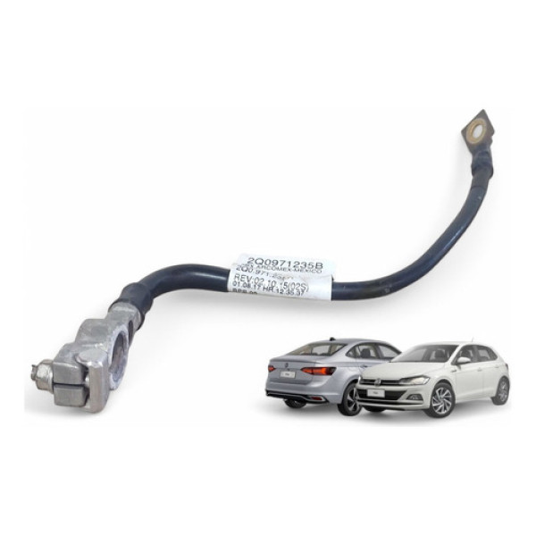 Cabo Negativo Bateria Tcross Polo Virtus 2018 A 2022