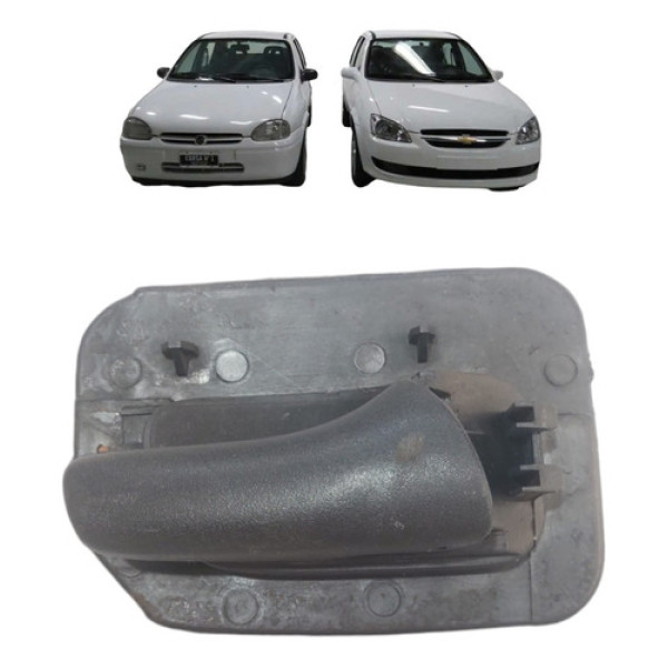 Maçaneta Interna Dianteira Direita Classic 1996 A 2016  Preto Dianteira