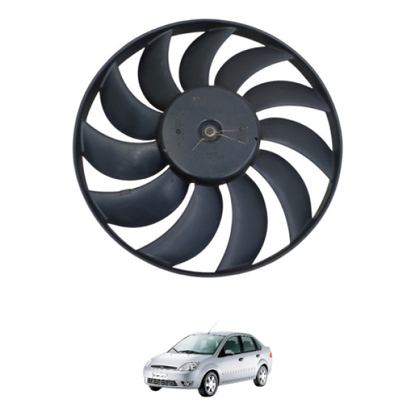 Ventoinha Radiador Fiesta Rocam Com Ar Cond 2004 A 2012 Orig