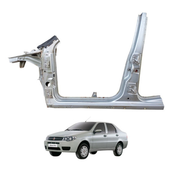 Caixa Ar Coluna Lado Esquerdo Palio Siena 4p 1996 A 2012 