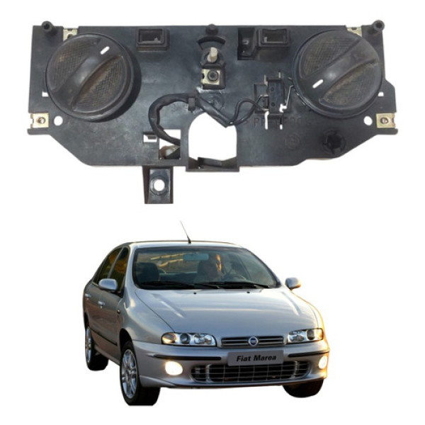 Botão Comando Ar Condicionado Marea 1999 A 2007 568740100 Preto