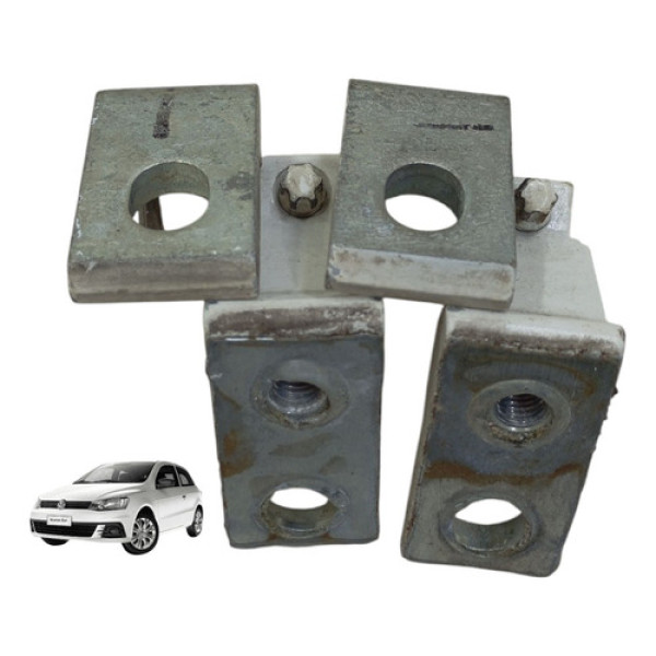 Par Dobradiças Porta Dianteira Direita Gol Voy G6 G7 13/18