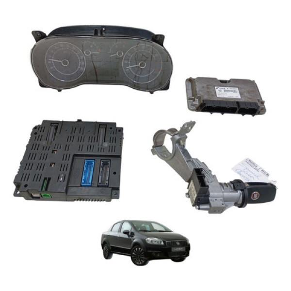 Kit Code Módulo Injeção Linea 1.9 2008 55217817