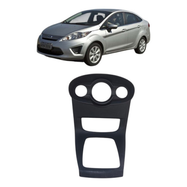 Moldura Console Câmbio New Fiesta Ae8318d422aa Original