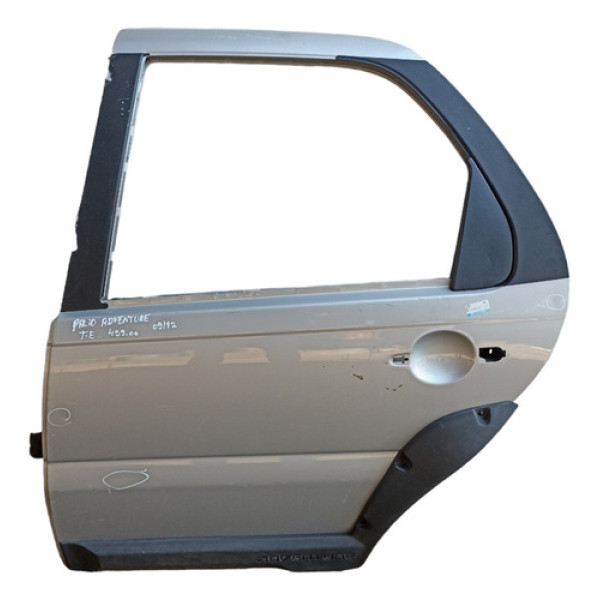 Porta Traseira Esquerda Fiat Palio Adventure 2009 A 2012 Traseira Esquerda Prata