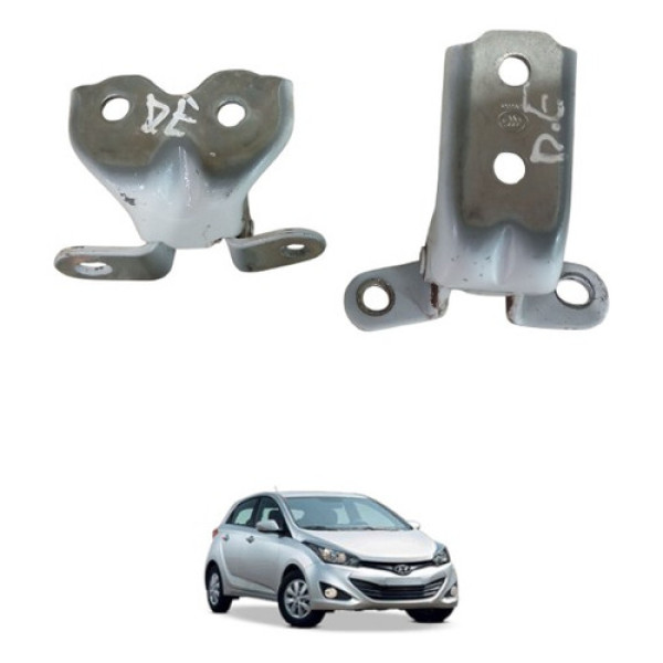 Par Dobradiça Porta Diant Esquerda Hb20 2012 A 2019 Original