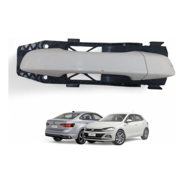 Maçaneta Externa Traseiro Esquerda Polo 2017 A 22 6ea839885 Branco Traseira