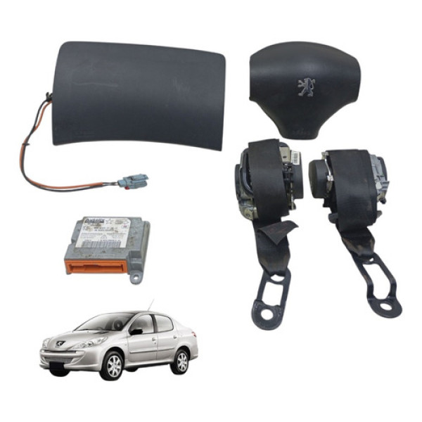 Kit Air Bag Peugeot 207 Passion 1.6 2013 Original 