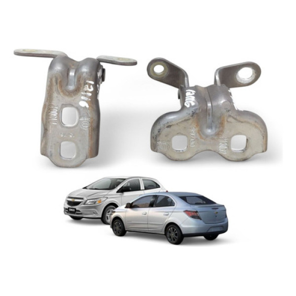 Dobradiça Porta Dianteira Esquerda Onix Prisma 2012 A 2019