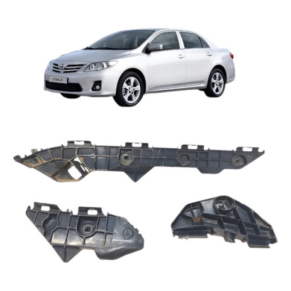 Guia Suporte Esquerdo Parachoque Traseiro Corolla 2009 A 14