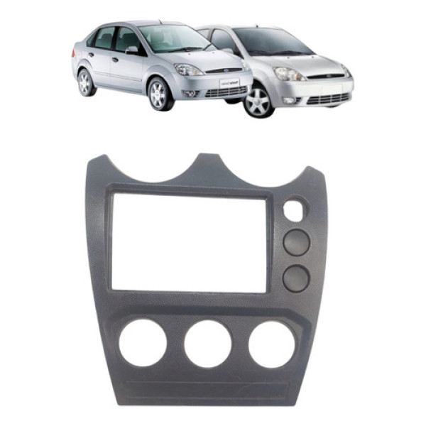 Moldura Painel Console Central Fiesta 2008 A 13 7s6518k257b