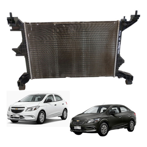 Radiador Dágua Onix Prisma 1.4 Manual 2012 2013 A 2016