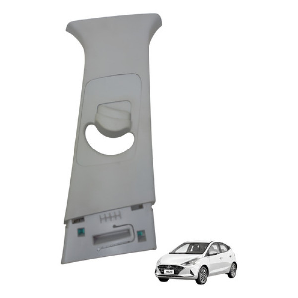Moldura Coluna Central Hb20 Hatch Direita 2020 2021 2022