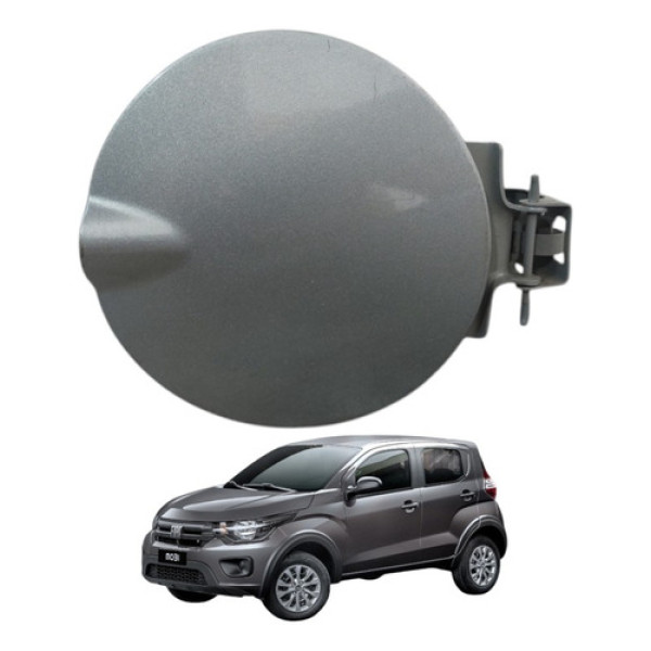 Portinhola Tampa Combustível Fiat Mobi 2015 A 2020 2015 Cinza