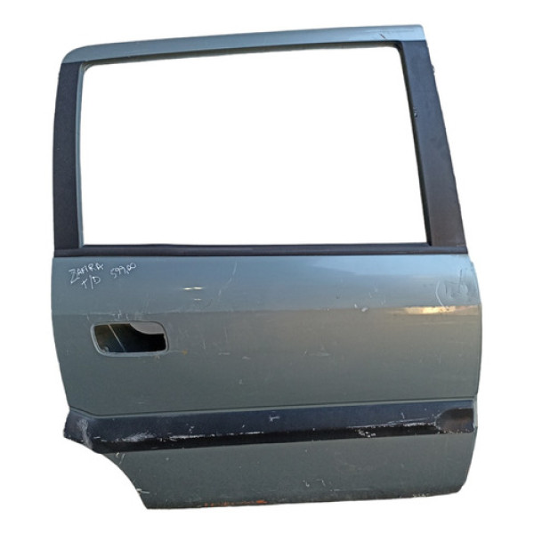 Porta Traseira Direita Chevrolet Zafira Todos Modelos  Traseira Direito Azul