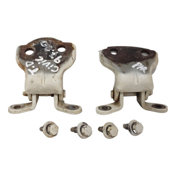 Par Dobradiça Traseira Direita Civic 97 A 99