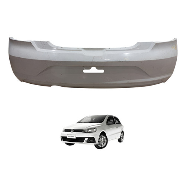 Parachoque Vw Gol G7 G8 2017 2018 2019 2020 2021 Original Branco