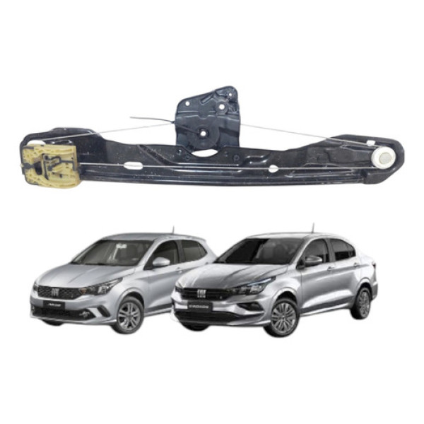 Máquina Vidro Elétrico Dianteiro Direito Cronos 2018 A 2023