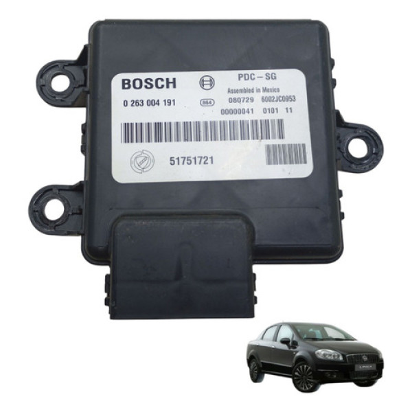 Modulo Sensor Estacionamento Linea 2008 A 2015 51751721 Preto