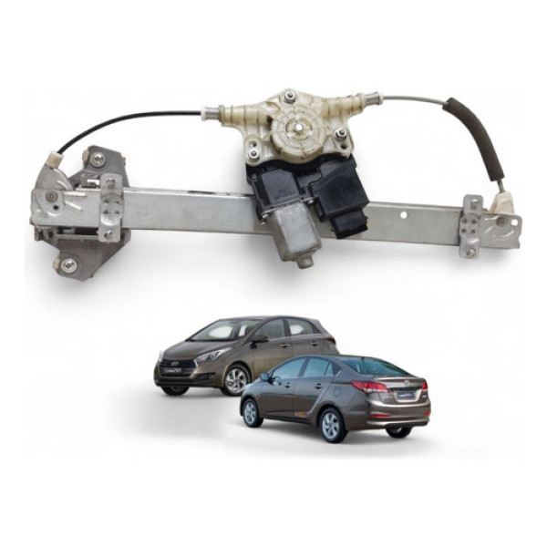 Máquina Motor Vidro Dianteira Esquerda Hb20 2012 2013 A 2019