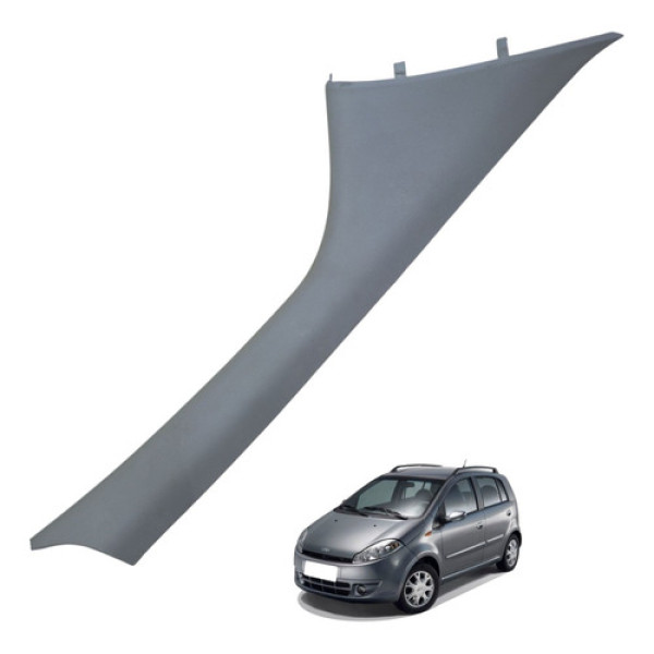 Moldura Coluna Parabrisa Lado Direito Chery Face 10/13