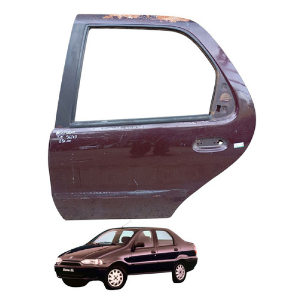 Porta Traseira Esquerda Palio Siena 1996 1997 1998 A 2003