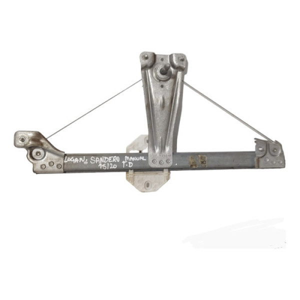 Maquina Vidro Manual Traseiro  Direito Logan Sandero 15 A 20