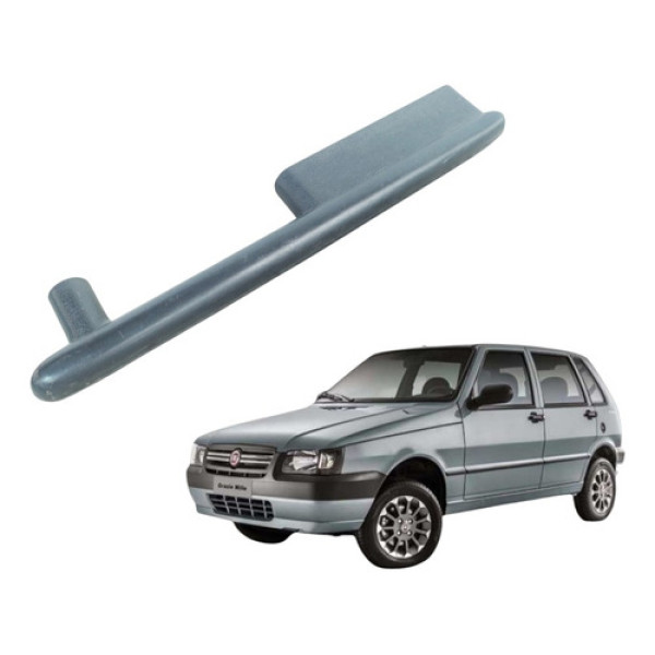 Puxador Int Porta Traseira Direita Uno Mille 2004 A 2011 - Preto - Dianteira/traseira