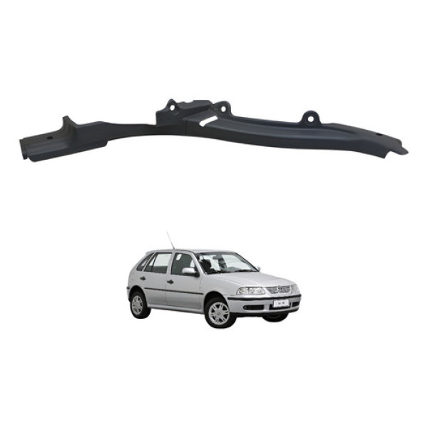 Acabamento Soleira Porta Traseira Esquerda Gol G2 G3 Preta Preto