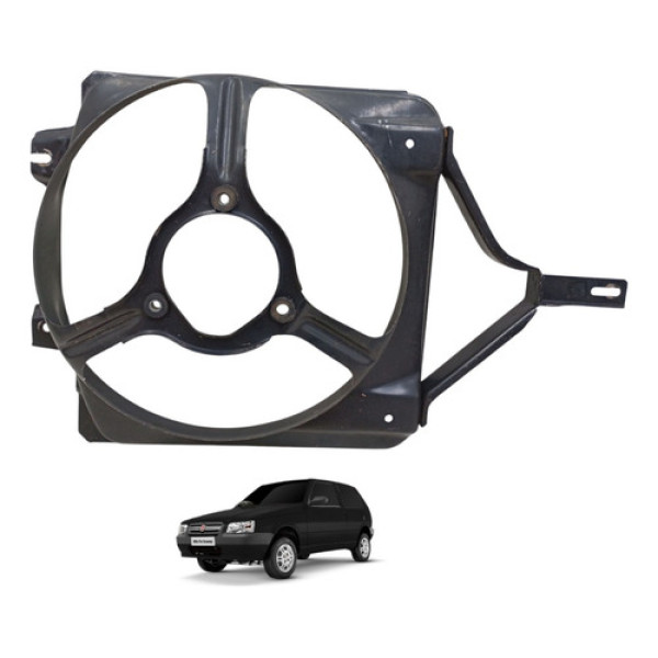 Defletor Ventoinha Radiador Uno 1.0 S/ar 1986 1987 A 2001