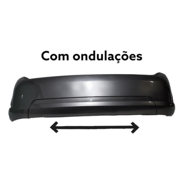 Parachoque Traseiro Fiesta Hatch 2007 A 2012 Original 