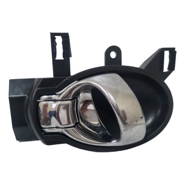 Maçaneta Interna Porta Dianteira Direita Nissan March Origin Preto Dianteira