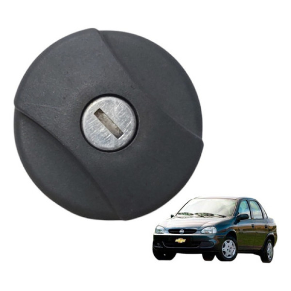 Tampa Tanque Combustível  Prisma Celta Corsa 2000 A 2012  Preto 2005