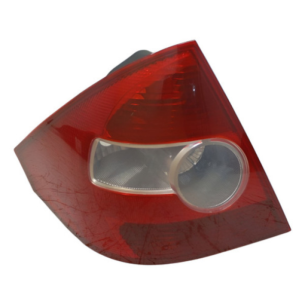 Lanterna Traseira Esquerda Fiesta Sedan 2004 A 2007 Paralela Esquerdo/motorista Vermelha