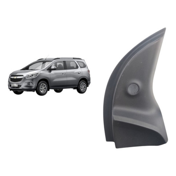 Moldura Interna Direita Retrovisor Spin 2017 A 2021 94735992 Preto